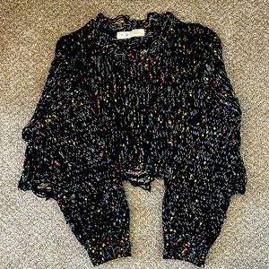 Her Entire Name says….Grace cropped sweater
